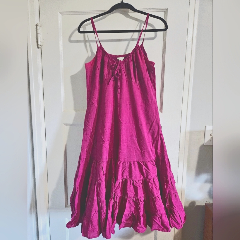 Odille Fuchsia Midi Dress Suze 14